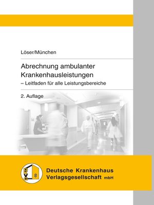 cover image of Abrechnung ambulanter Krankenhausleistungen